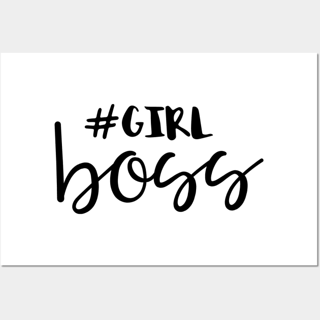 Girl boss Wall Art by colorbyte